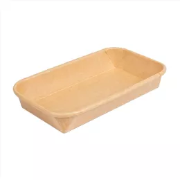 Barquette Sushi Kraft naturel 160x91x24cm